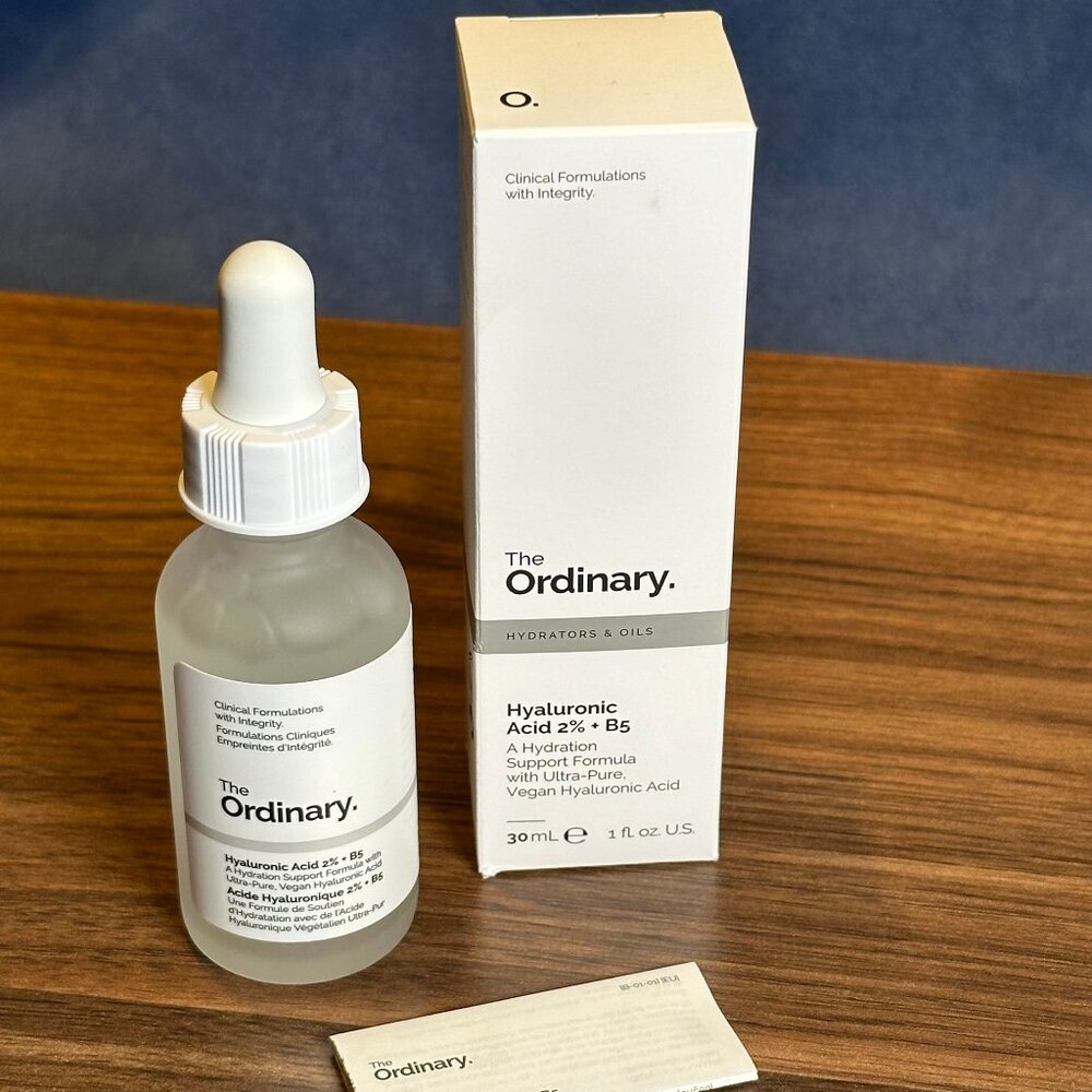 The Ordinary Hyaluronic Acid 2% + B5 Moisturizing Serum 1 fl. oz. NEW